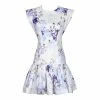 Zimmermann Rhythmic Flounce Short Dress, Midnight Garden