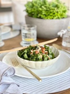 Proper Table Co. Eliot Classic Ticking Placemat Live