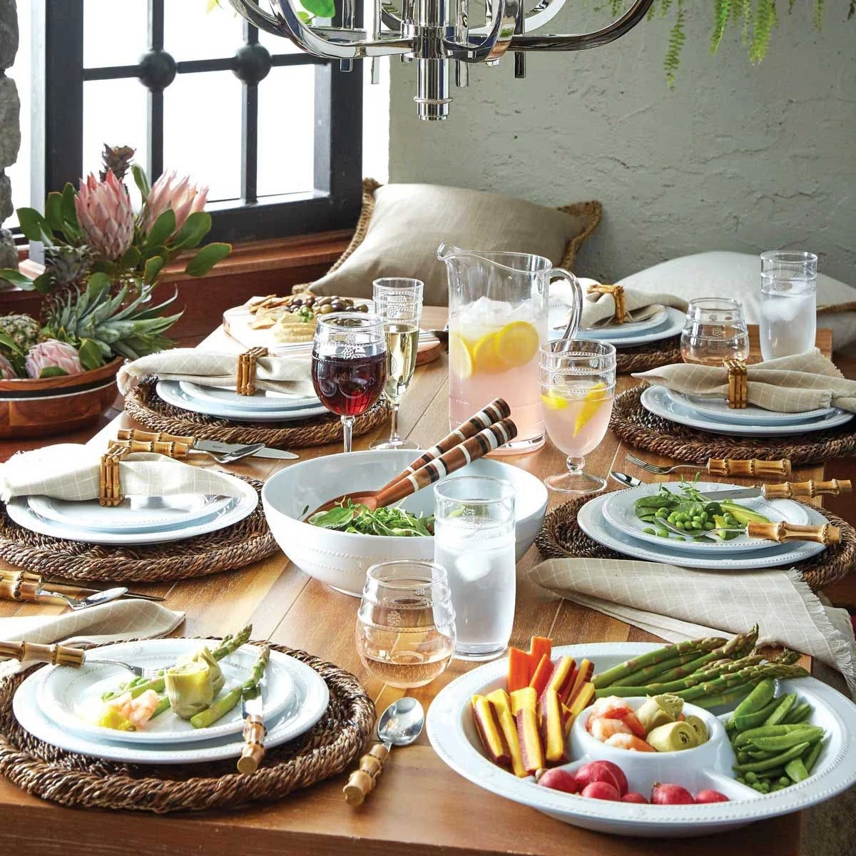 Juliska Live Isabella Acrylic Wine Glass 4 Juliska Live Isabella Acrylic Wine Glass