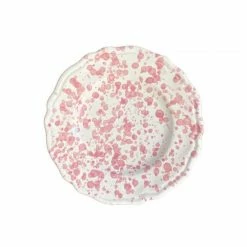 Only On The Avenue Splatter Salad Plate, Pink