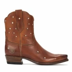 Ranch Road Presidio Short Boot, Cognac
