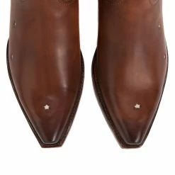 Ranch Road Presidio Short Boot, Cognac