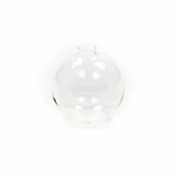 Brook Drabot Medium Blown Glass Bud Vase, Clear Live