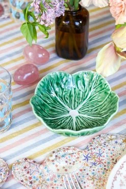 Bordallo Pinheiro Cabbage Bowl 57 Oz Green Live