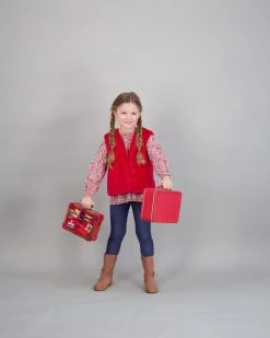 Busy Bees For Kids Georgina Girls Smocked Top, Multi Floral