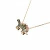 Campbell + Charlotte Juju Dino Charm Necklace
