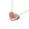 Campbell + Charlotte JuJu Heart Charm Necklace