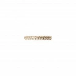 Campbell + Charlotte The Crew Knife Edge Stacking Ring - Diamond