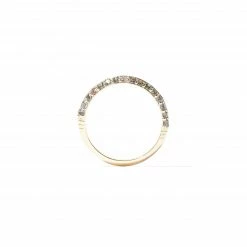 Campbell + Charlotte The Crew Knife Edge Stacking Ring - Sapphire FINE JEWELRY