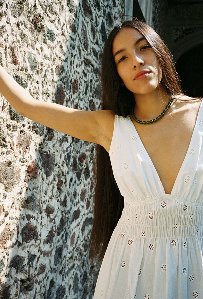 Ciao Lucia Wear Capa Dress, White 5 Ciao Lucia Wear Capa Dress, White