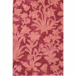D'Ascoli Haveli Tablecloth, Red Live 6 D'Ascoli Haveli Tablecloth, Red Live