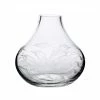 The Vintage List Live A Small Crystal Vase With Fern Design
