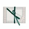 Jill Delavan Hand-painted Stationery Set, Green Lattice Paper & Stationery