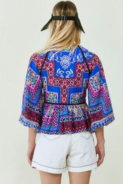 Hunter Bell Grayson Top, Multi Talavera