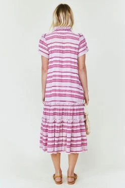 Hunter Bell Matthews Dress, Magenta