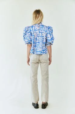 Hunter Bell Wear Sofia Top, Cobblestone Blue