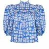 Hunter Bell Wear Sofia Top, Cobblestone Blue