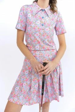 Byrdie Golf Social Wear Charlotte Polo Liberty London Apparel