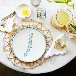 Maison Margaux Live Toscana Blue Dessert Plate