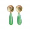 M Donohue Collection Ellie Green Earrings