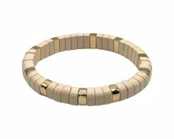 La Lumiere NY Rounded Tile Bracelet Wear