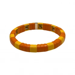 La Lumiere NY Rounded Tile Bracelet Wear
