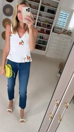 Naya Rea Colette Jacquard Top, White Wear