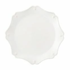 Juliska Berry & Thread Whitewash Scallop Platter/Charger