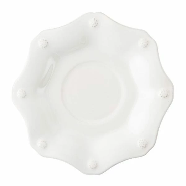 Juliska Berry & Thread Whitewash Scallop Saucer Live 1 Juliska Berry & Thread Whitewash Scallop Saucer Live