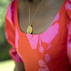 Jane Win LIBRA JW Zodiac Pendant Coin (Sep 23 - Oct 22) Wear