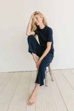 Kilte The Kimberly Pant In Navy