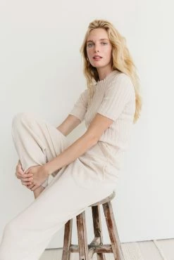 Kilte Wear The Kimberly Pant In Cream 6 Kilte Wear The Kimberly Pant In Cream