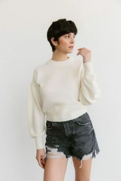 Kilte The Amanda Pullover In Ivory - Z