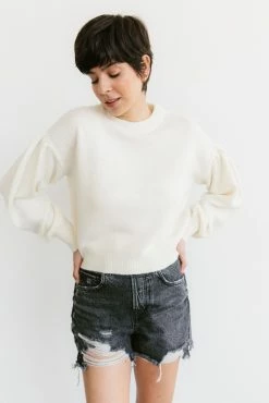 Kilte The Amanda Pullover In Ivory - Z