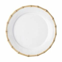 Juliska Classic Bamboo Natural Dessert/Salad Plate