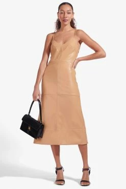 Staud Wear Ladders Dress, Doe