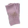 Madame De La Maison Linen Napkins (Set Of 4), Lavande