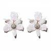 Lele Sadoughi Wear MOTHER OF PEARL CRYSTAL LILY EARRINGS