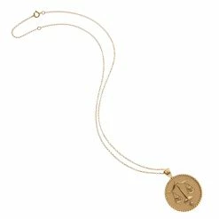 Jane Win LIBRA JW Zodiac Pendant Coin (Sep 23 - Oct 22) Wear