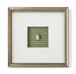 "Love, Love" Framed Antique Cameo By Shannon Coppage Live