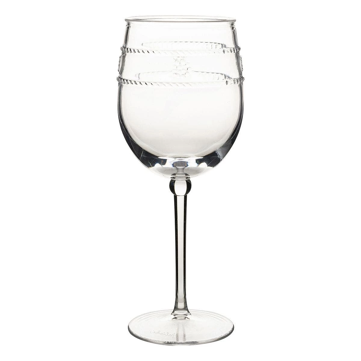 Juliska Live Isabella Acrylic Wine Glass 1 Juliska Live Isabella Acrylic Wine Glass