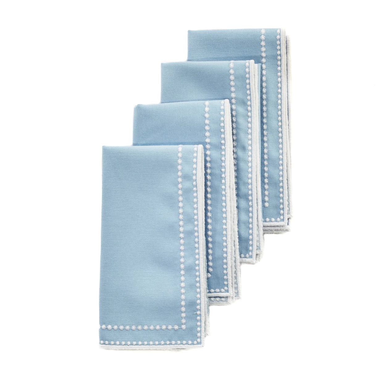 Maison Margaux Margaux Blue Napkin - Set Of 4 Live 1 Maison Margaux Margaux Blue Napkin - Set Of 4 Live