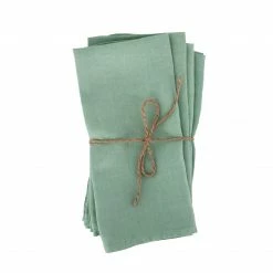 Madame De La Maison Linen Napkins (Set Of 4), Mint