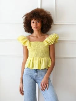 MILLE Wear Athena Top, Lemonade