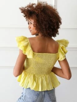 MILLE Wear Athena Top, Lemonade 7 MILLE Wear Athena Top, Lemonade