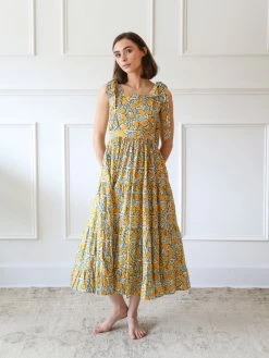 MILLE Daphne Dress, Citrus