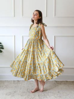 MILLE Daphne Dress, Citrus