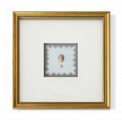 "Model Behavior" Framed Antique Cameo By Shannon Coppage Live