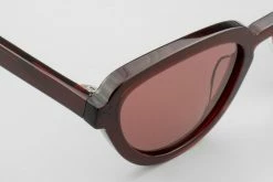 Lowercase Wear Opal Sunglasses, Ox Blood
