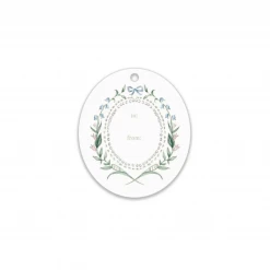 Bows & Blue Live Bow Crest Gift Tag Set